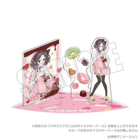 『ガールズバンドクライ』アクリルシート付きジオラマスタンド -想いの彩り手- 智